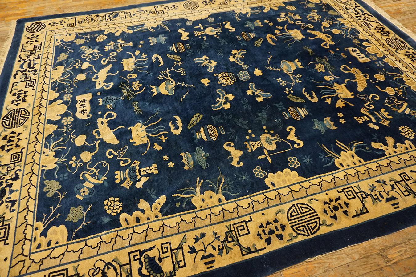Early 20th Century Chinese Peking Carpet ( 8'2'' x 10'4'' - 250 x 315 ) For Sale 2