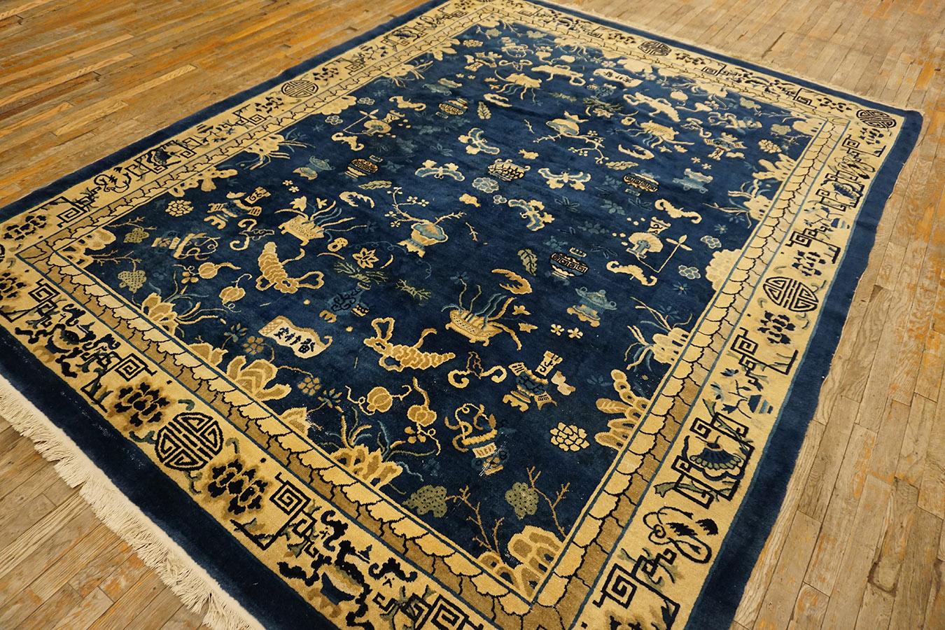 Early 20th Century Chinese Peking Carpet ( 8'2'' x 10'4'' - 250 x 315 ) For Sale 5