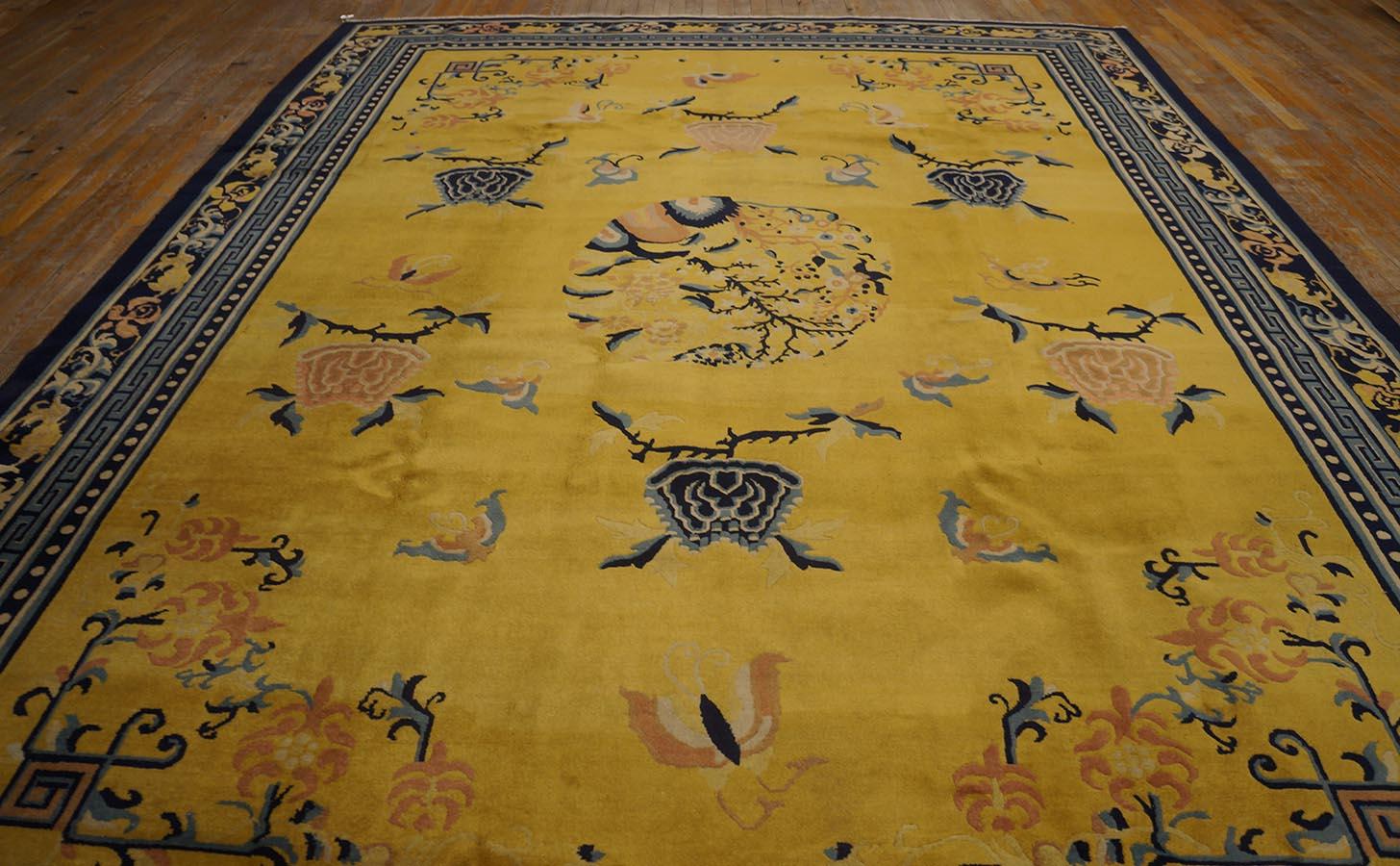 Antique Chinese Rug 9' 0