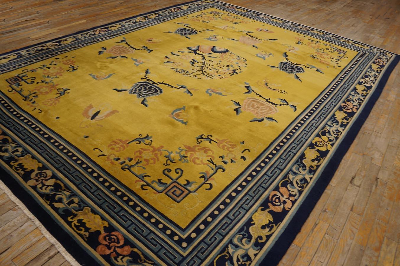 Antique Chinese Rug 9' 0