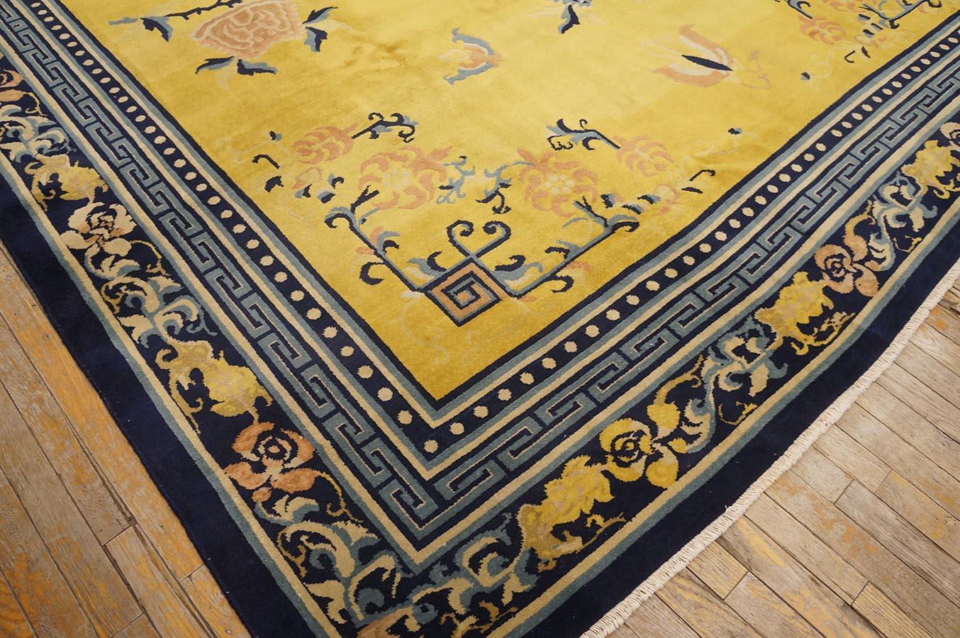 Antique Chinese Rug 9' 0