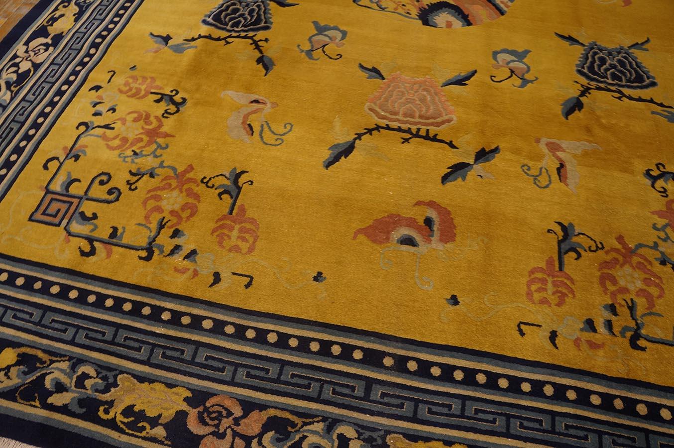 Antique Chinese Rug 9' 0