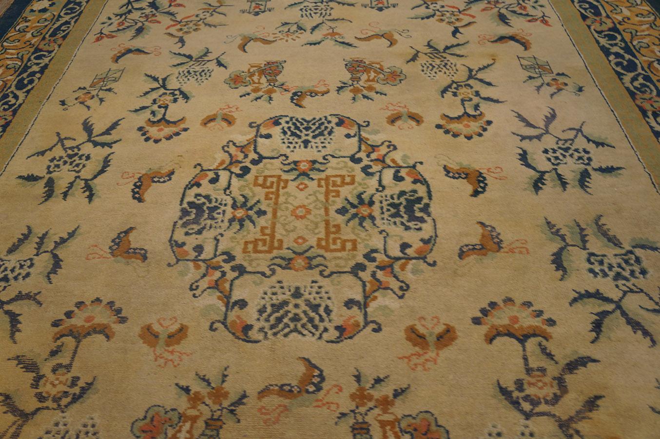 Début du 20ème siècle Tapis chinois du début du 20e siècle ( 9''2'''' x 12'' - 280 x 365 ) en vente