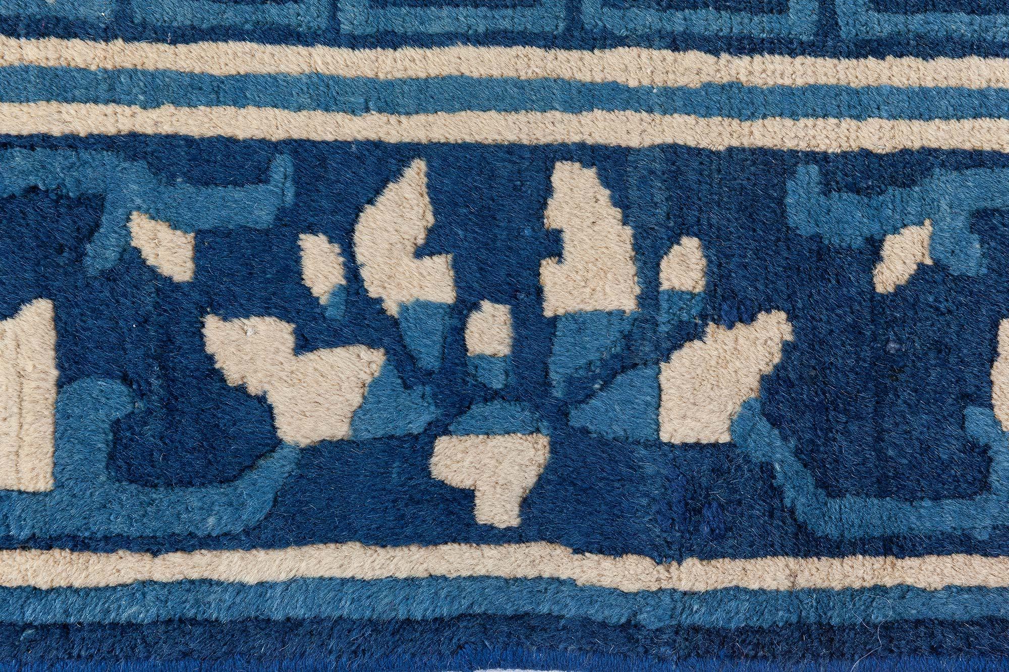 Noué à la main Tapis chinois ancien Doris Leslie Blau en vente