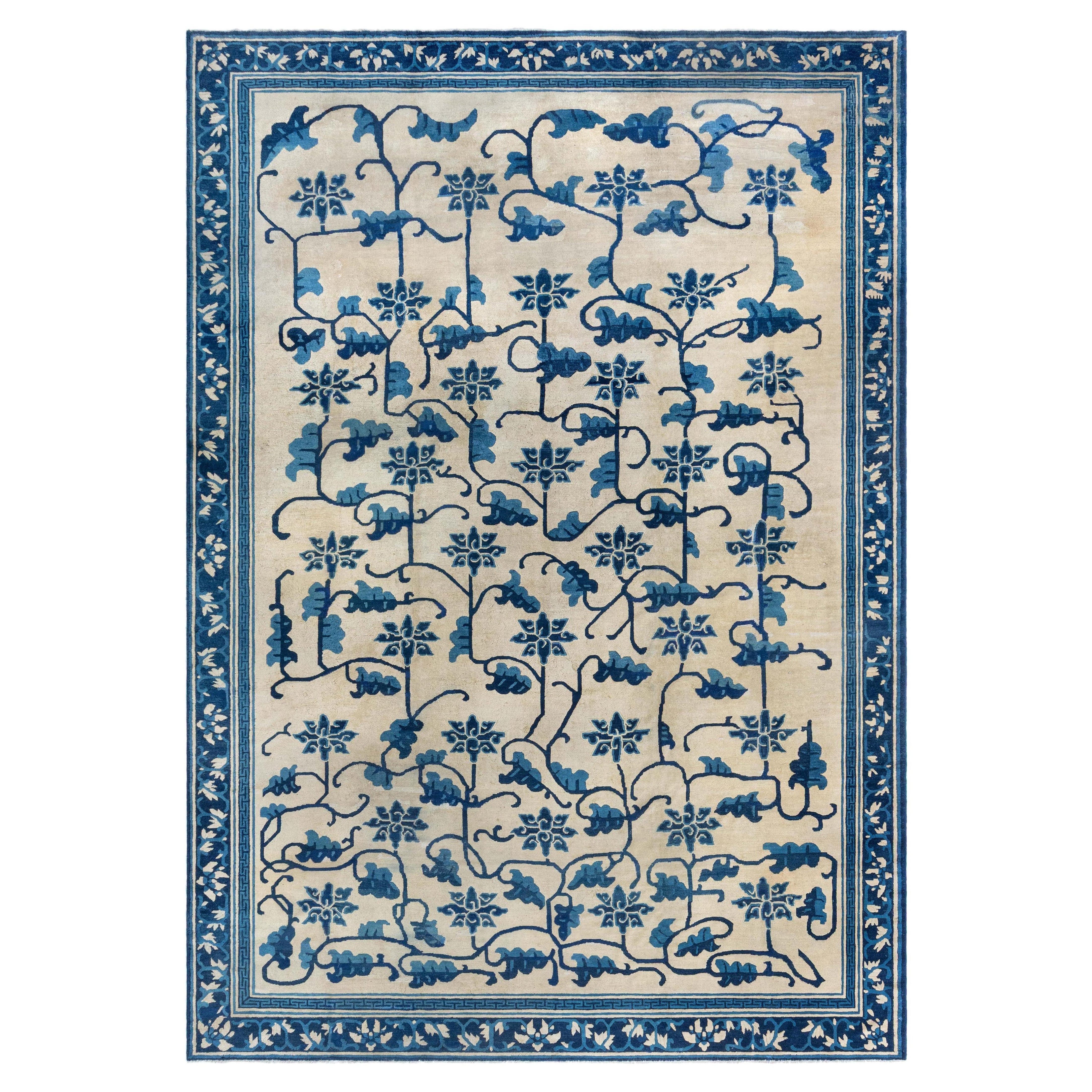 Antique Chinese Rug Doris Leslie Blau For Sale