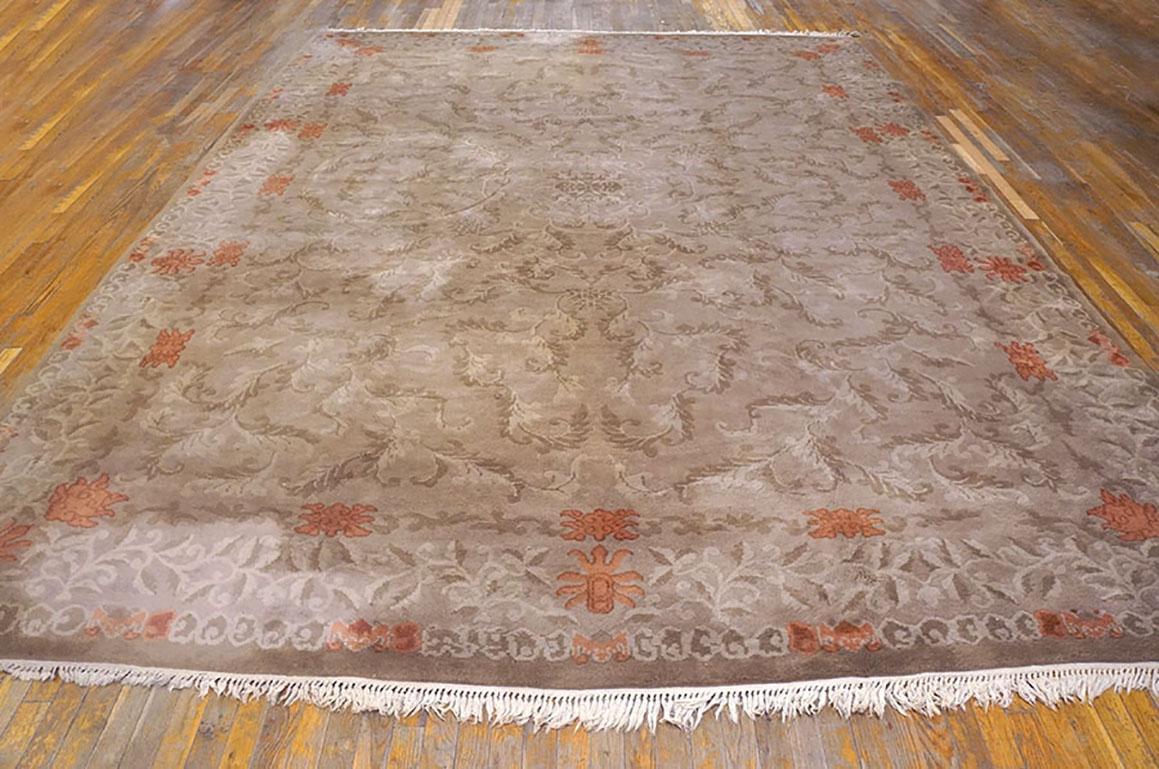 Art Deco Antique Chinese Rug For Sale