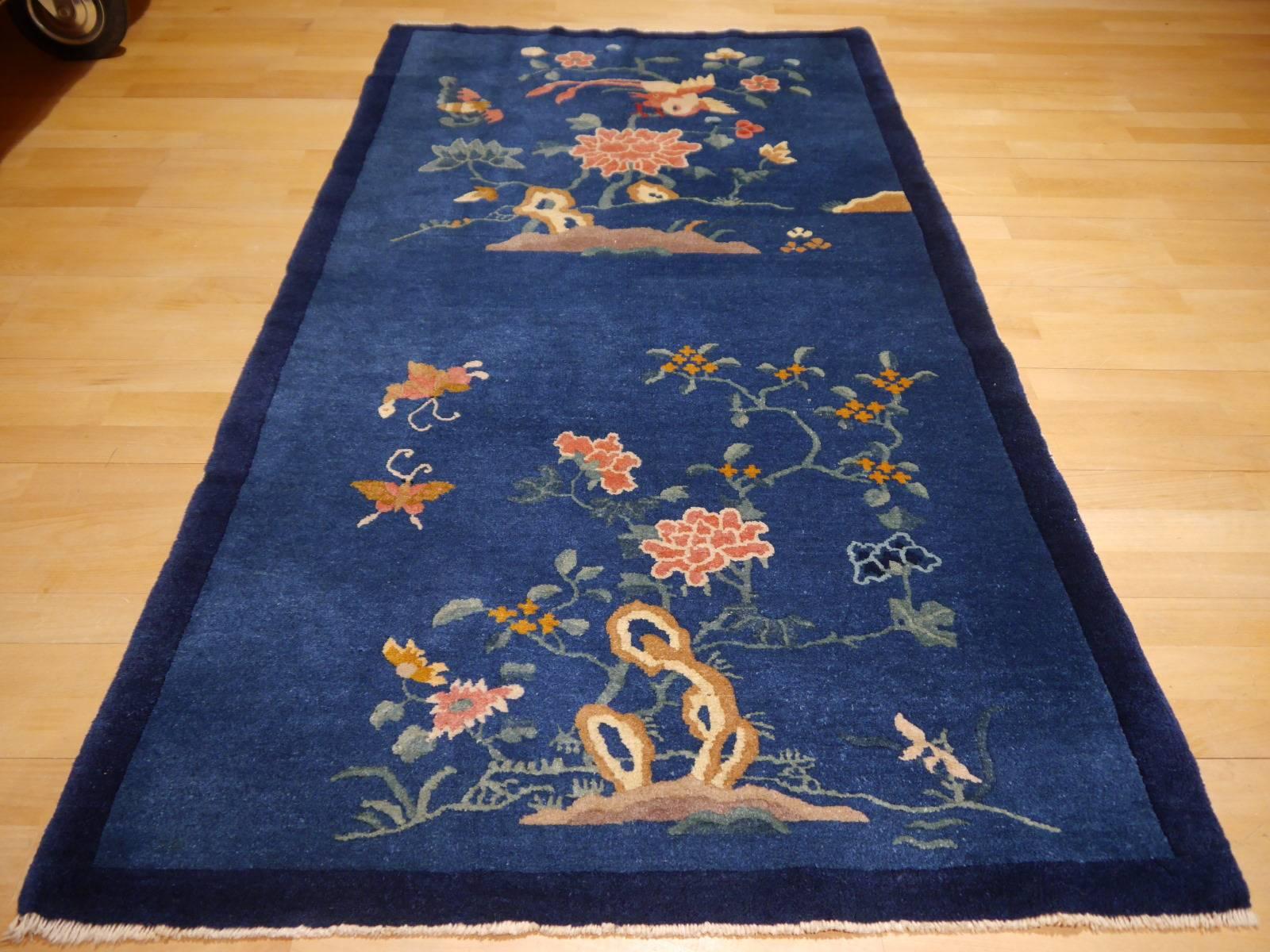 Wool Antique Chinese Rug