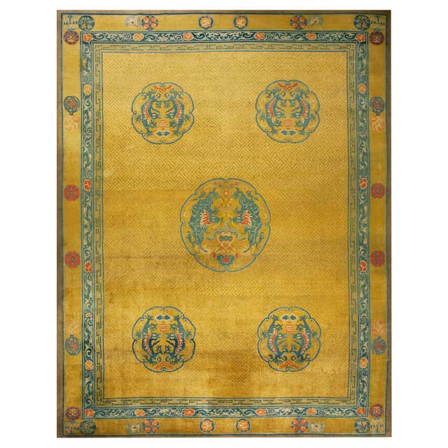 Old Chinese Rug For Sale at 1stDibs
