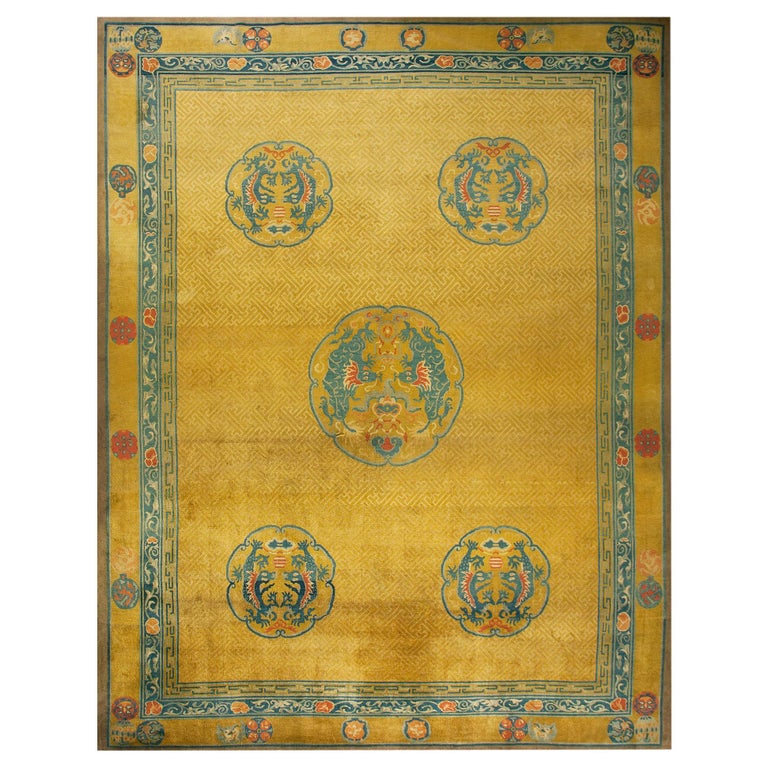 Antique Chinese Rug For Sale at 1stDibs