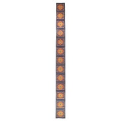 Antique Chinese Rug Ningxia Bench Runner