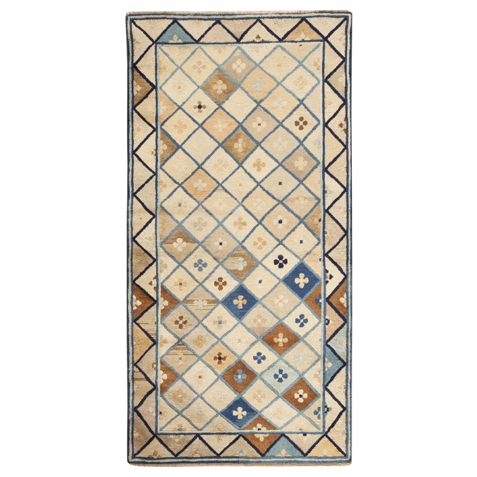 Tappeto cinese antico. Dimensioni: 3 ft x 5 ft 8 in in vendita