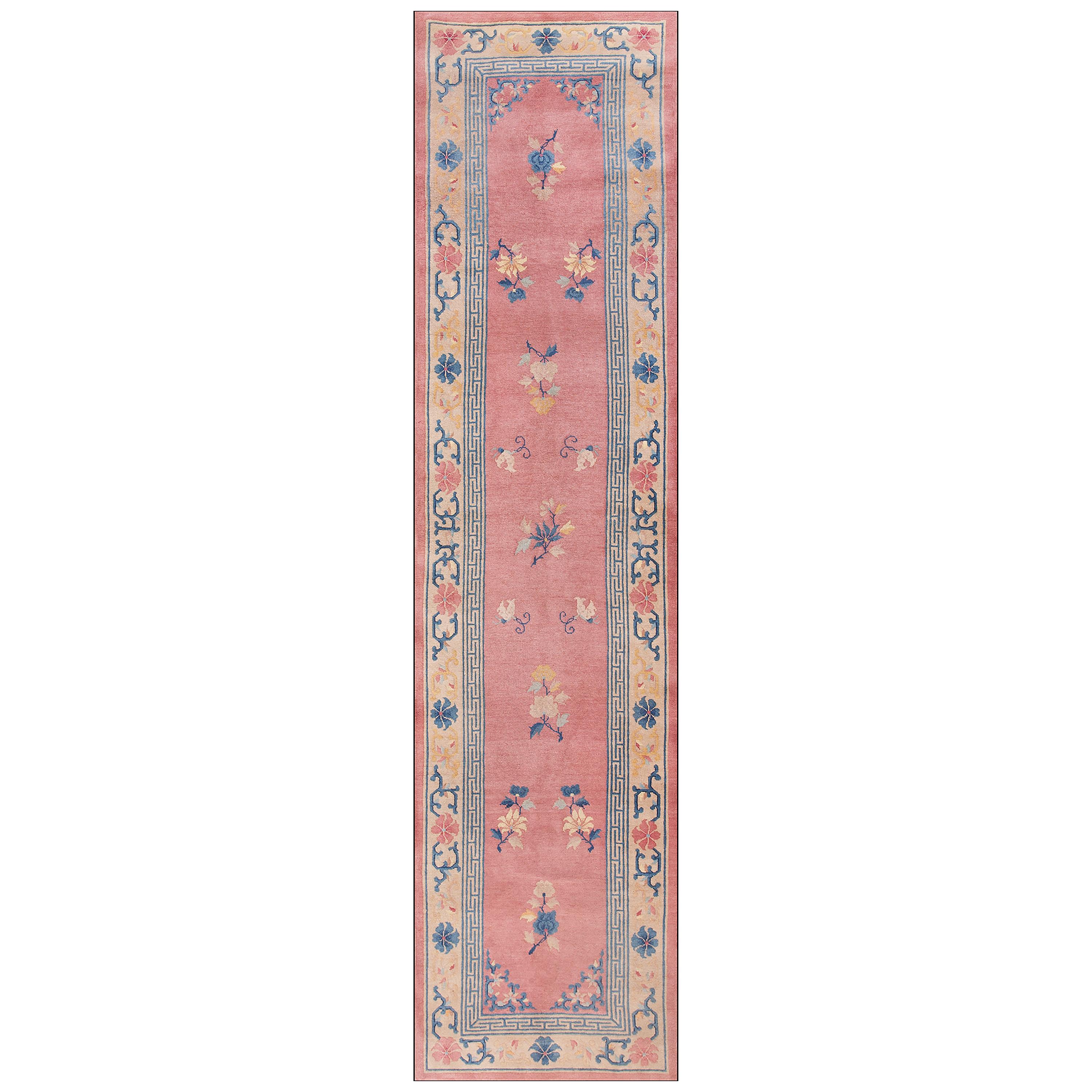 1930s Chinese Peking Carpet ( 3' x 11'8" - 92 x 355 )