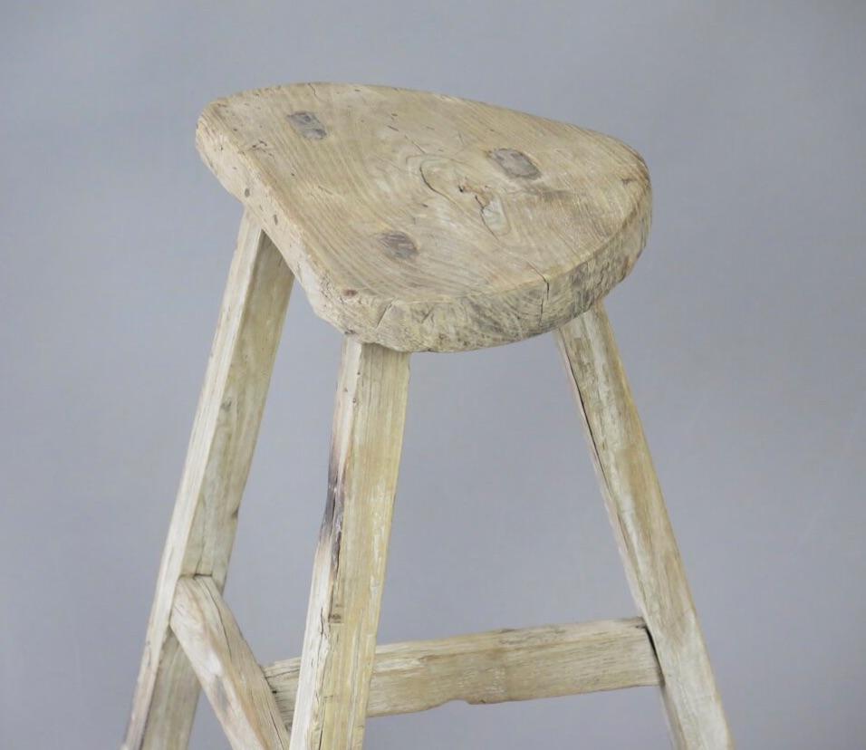 Antique Chinese Scholar Stool, China In Good Condition For Sale In Pittsburgh, PA