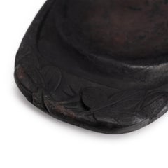 Antique Chinese Scholar's Fruit Inkstone, Late 19th Century