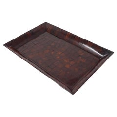 Used Chinese Scholars’ Incense Tray of Coconut Wood