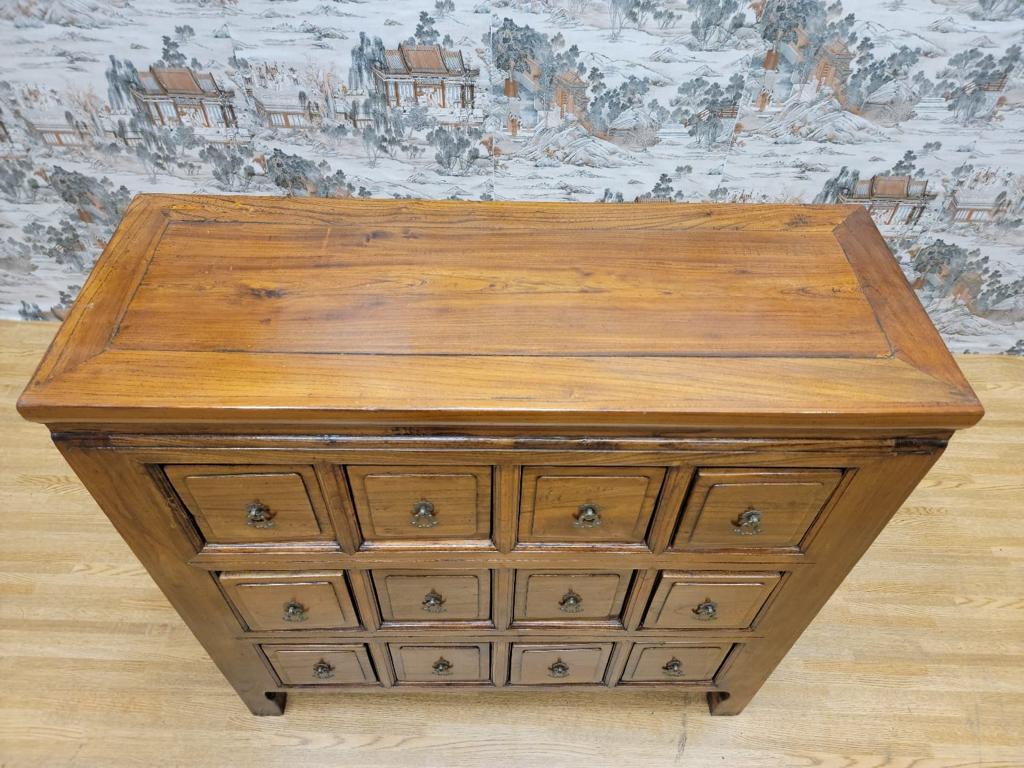 Antique Chinese Shanxi province solid elmwood 9-drawer & 12-drawer apothecary medicine chest - Set of 2

Beautiful antique Chinese Shanxi Province 12-drawer and 9-drawer Qing Dynasty apothecary/healing chests.

Would split up the set if needed.