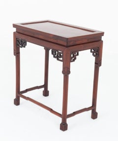 Antique Chinese Side Table Amboyna 1900