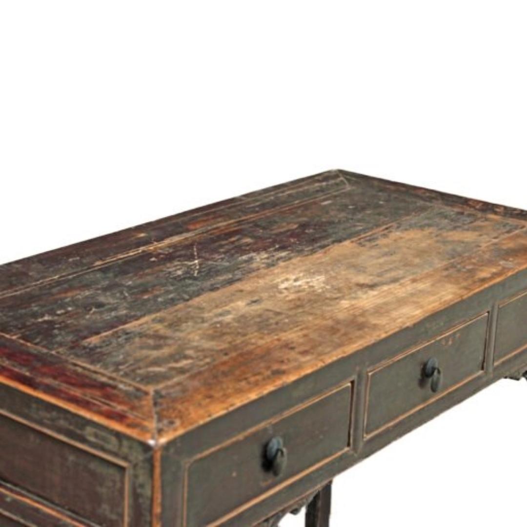 Mesa auxiliar china antigua Qing en venta