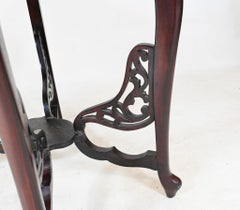 Antique Chinese Side Table Pedestal 1930