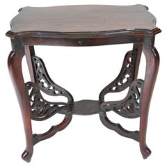Antique Chinese Side Table Pedestal 1930
