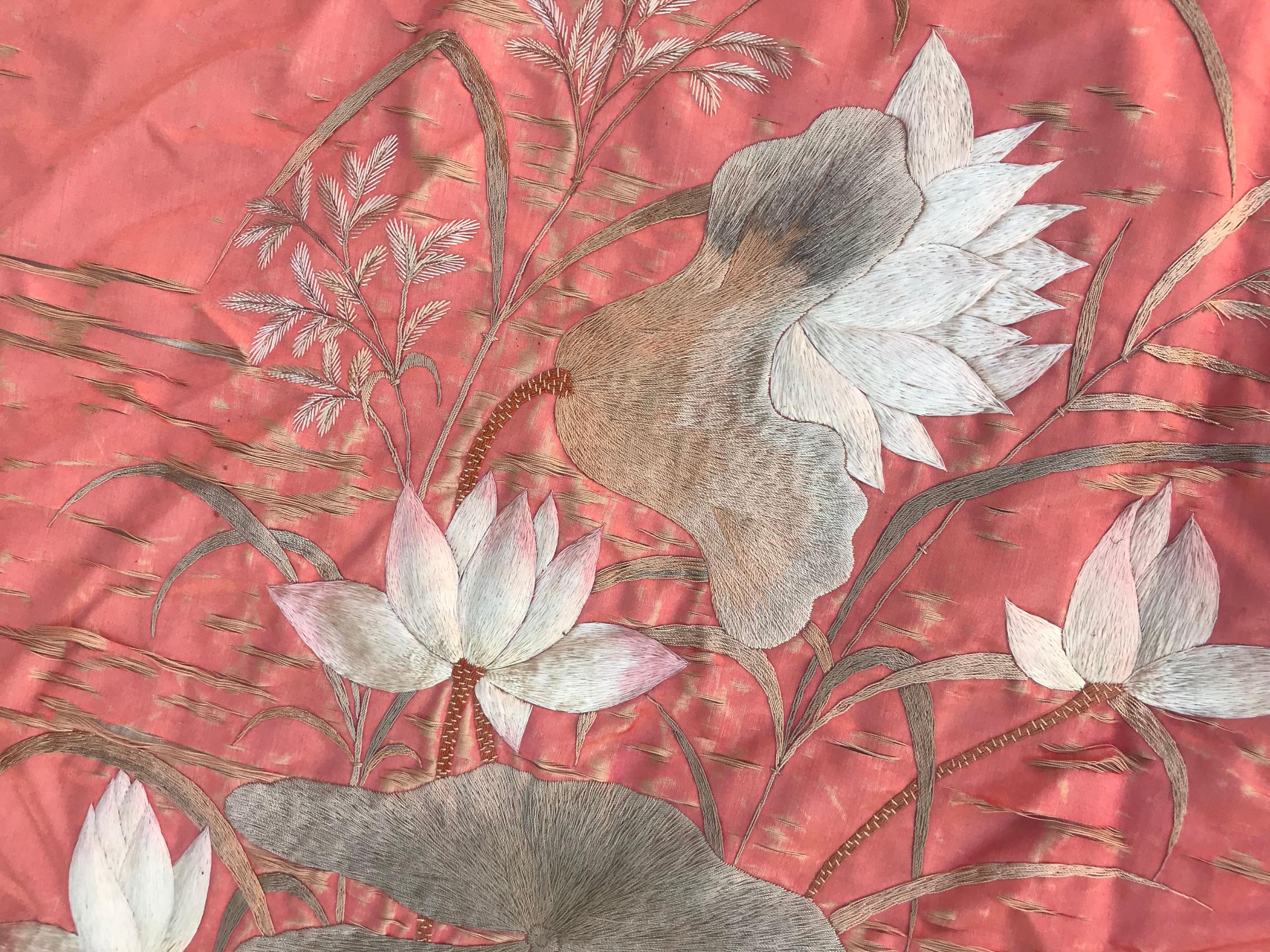 Antique Chinese Silk Embroidery 1