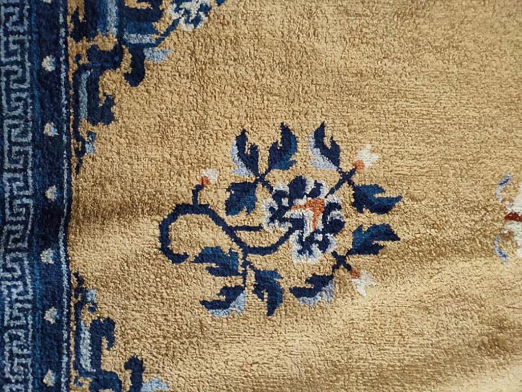 Antique Chinese Rug 5' 2