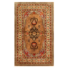 Tappeto antico cinese in seta 3' 5''x 5' 7''