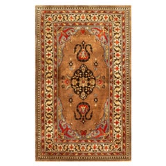 Retro Chinese Silk Rug 3' 5''x 5' 7''