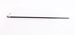 Antique Chinese Silver Dragon Walking Stick Cane 92cms 36inches 19th Century