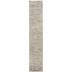 Doris Leslie Blau Authentic Chinese Hand Knotted Silk Runner Fragment