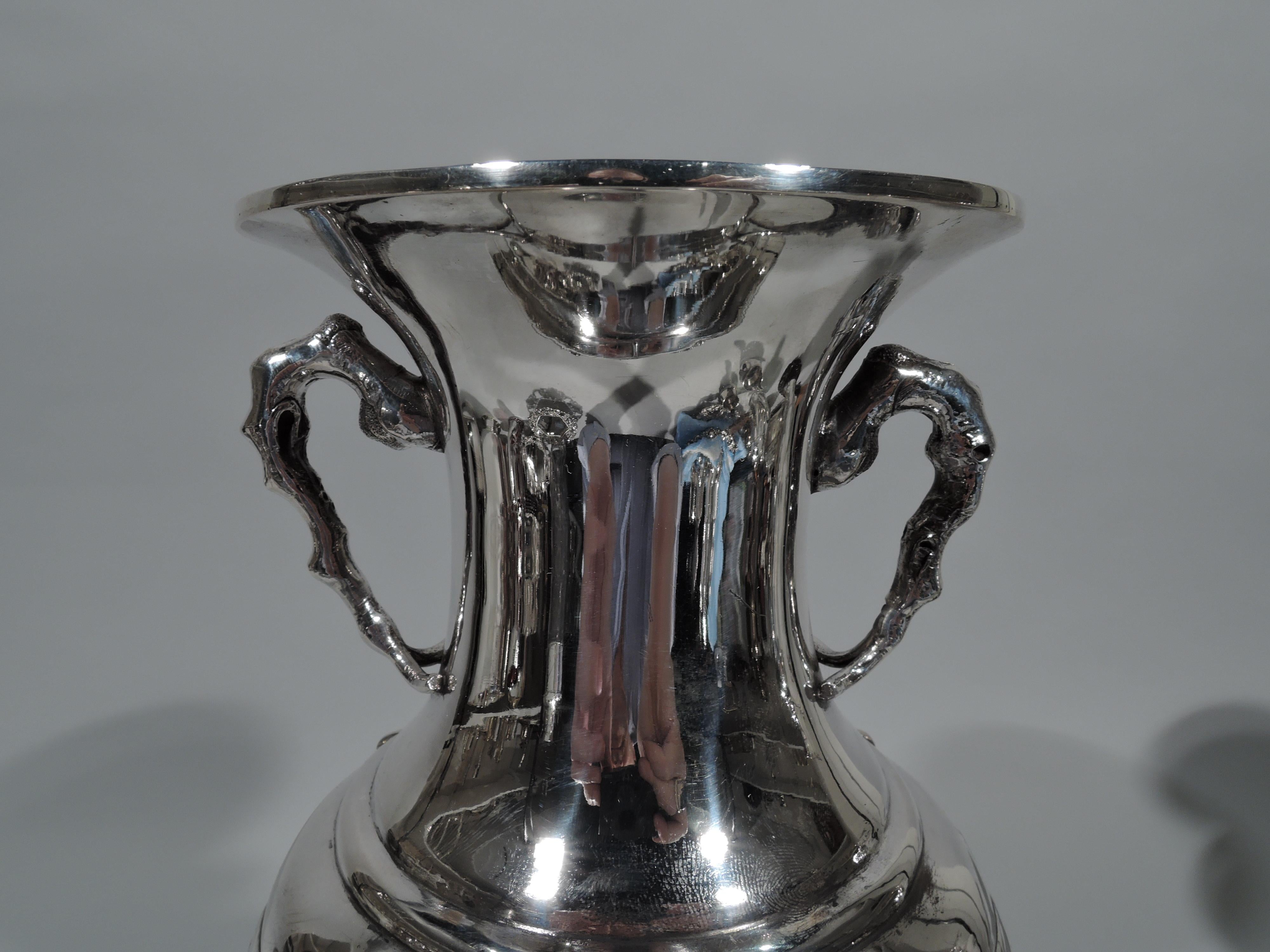 silver vase antique