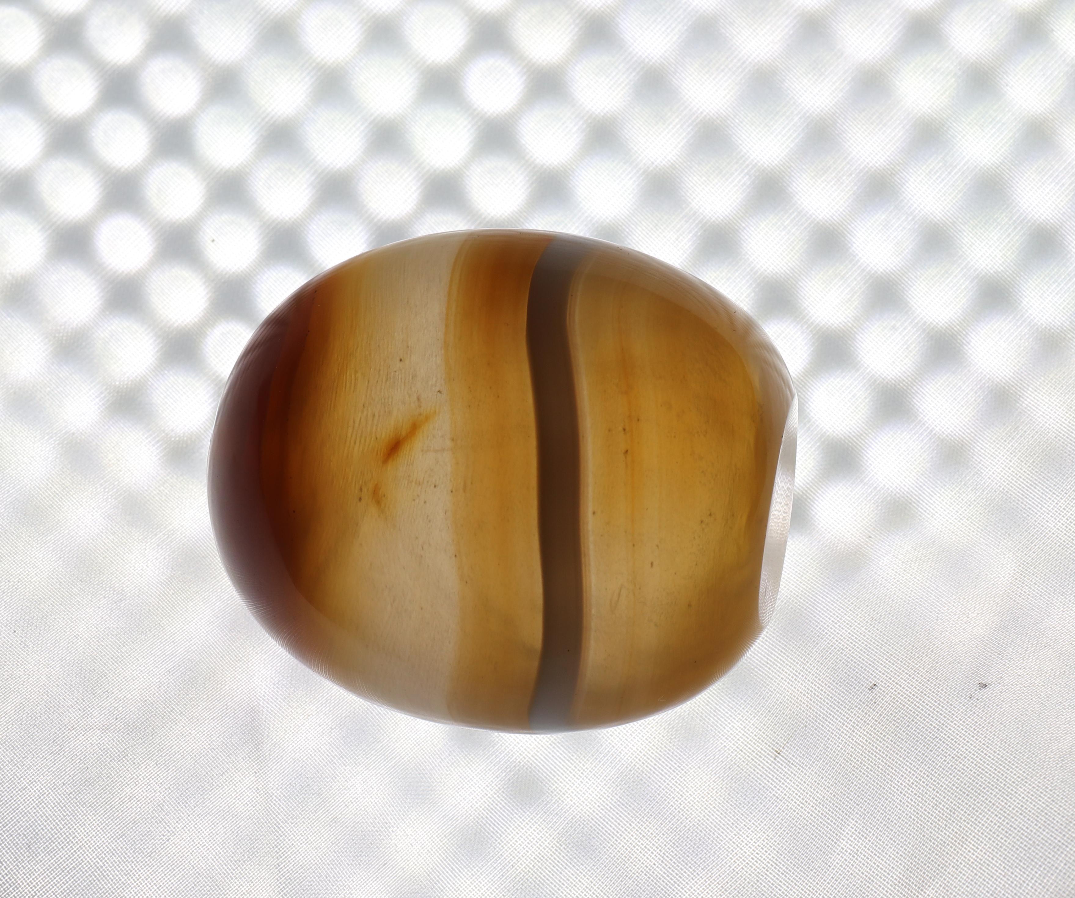 Antique Chinese Snuff Bottle Agate Qing Dynasty For Sale 3