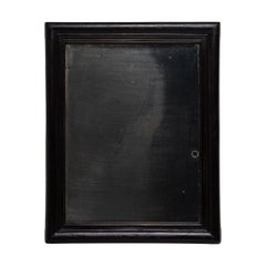 Antique Chinese Spoiled Glass Wall Mirror, Early 20th Century