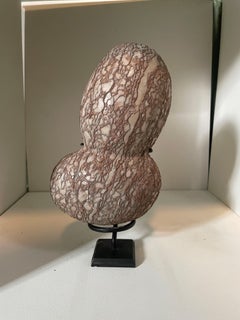 Antique Chinese Stone Egg Gongshi Suiseki