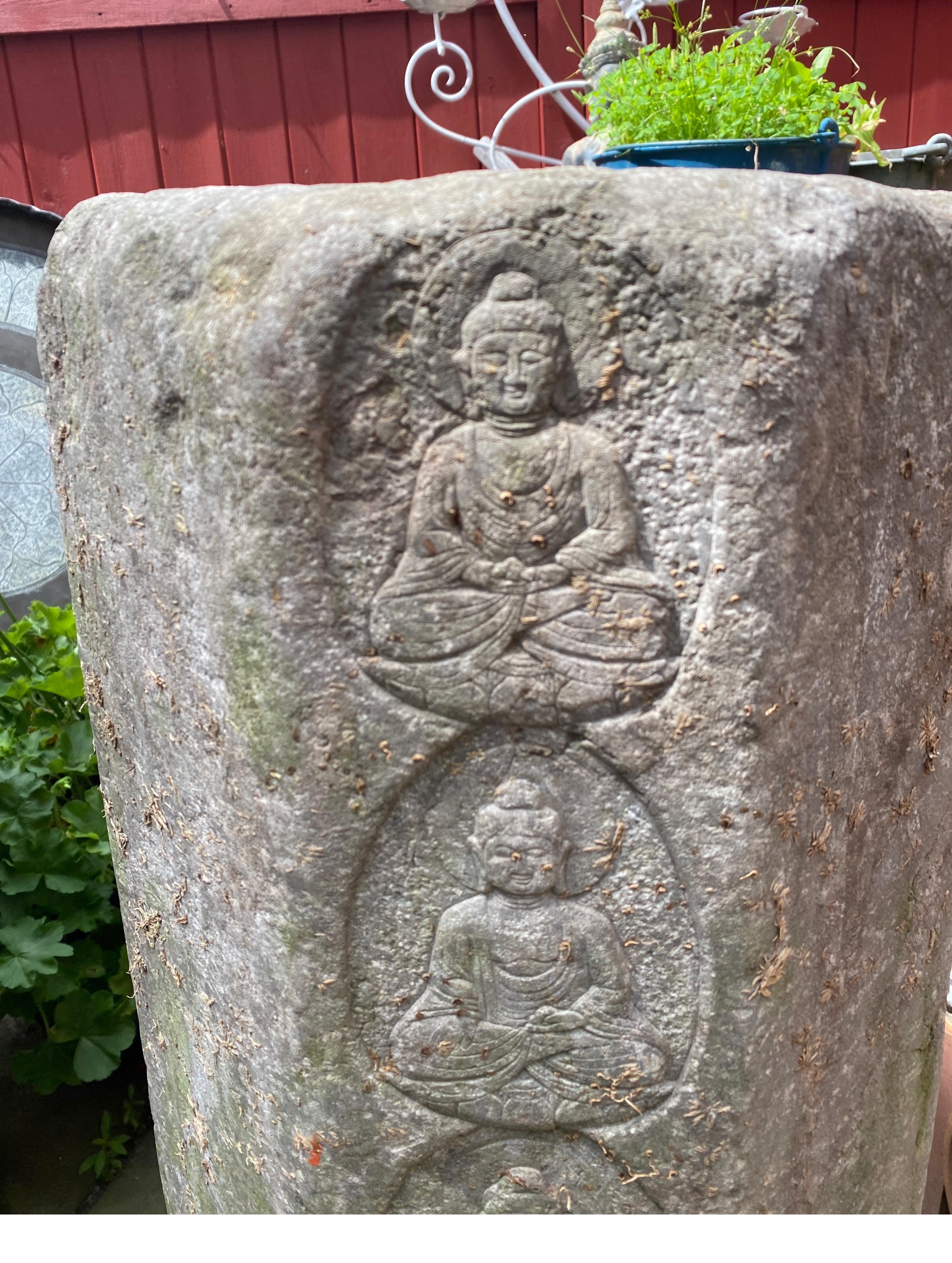 Hand-Carved Antique Chinese Stone Offering Sculpture Vessel