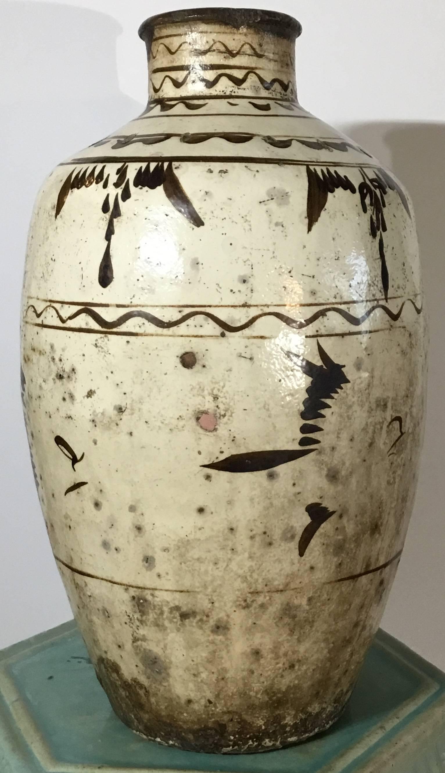 vintage stoneware jars