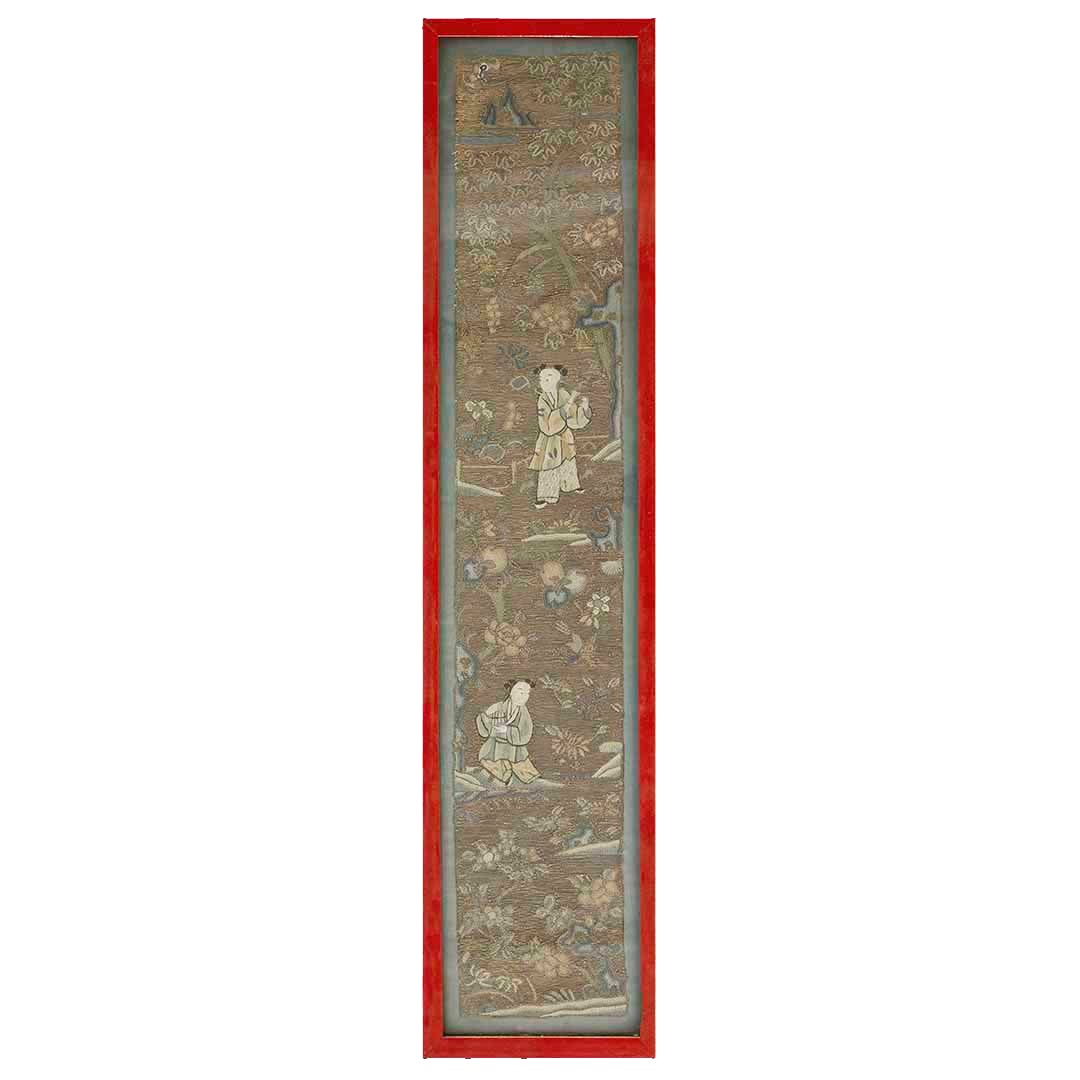 Antico tessuto cinese 0' 5'' x 0' 22''