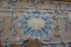 19th Century Chinese Silk Embroidery ( 1'6'' X 4' - 46 X 122 )