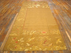 Mid-19th Century Silk Chinese Scenic Embroidery ( 5'2" x 13'4" - 158 x 406 )