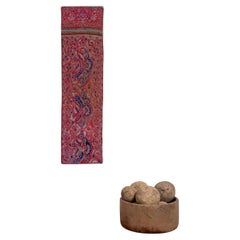 Antique Chinese Textile Wall Art, Early 20th Century Design