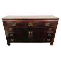 Antique Chinese Tianjin Buffet Table, Sideboard, Credenza