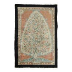 Antique Chinese ‘Tree of Life’ Rug, Rare and Regal Floral Design - Rug 
Kilim