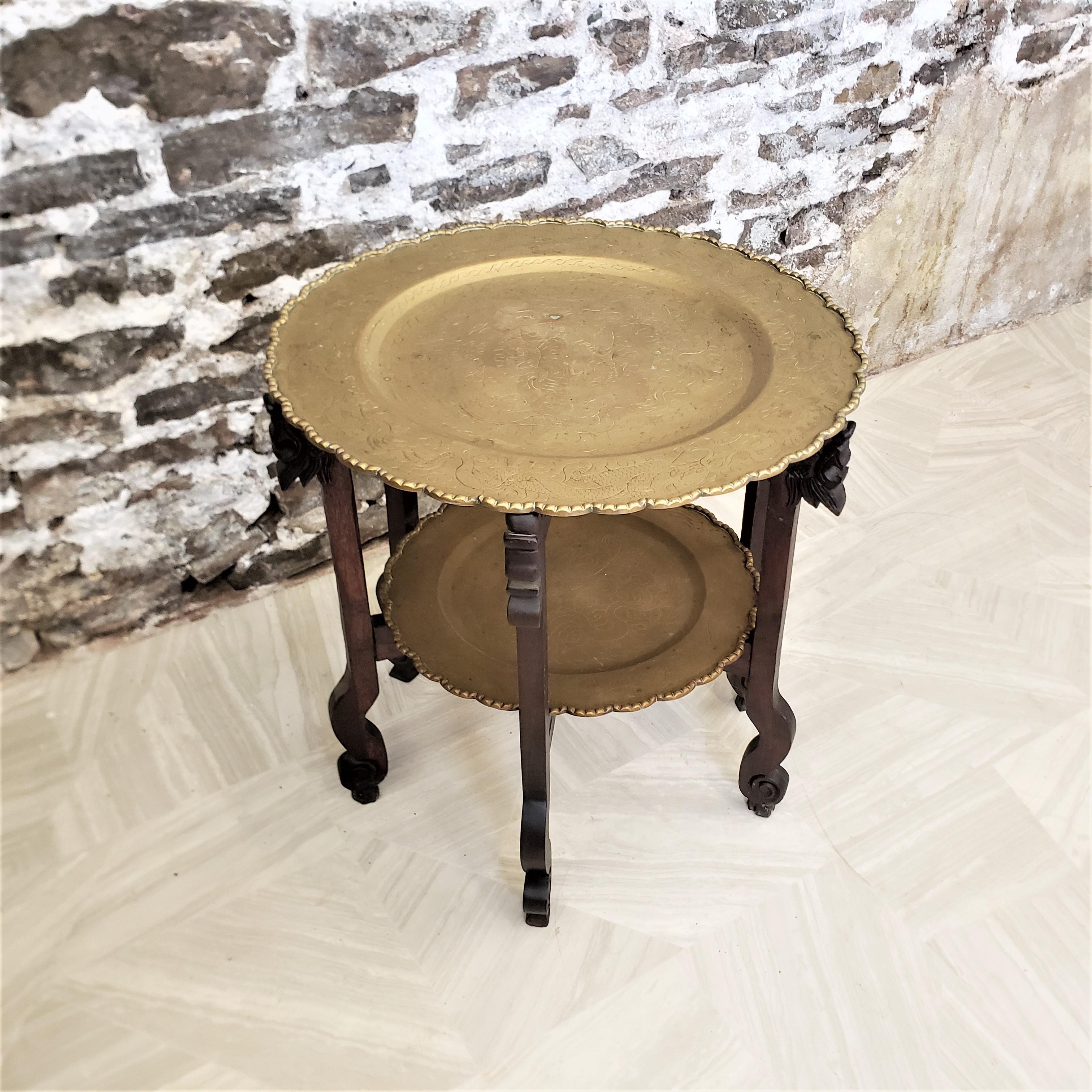 chinese brass table