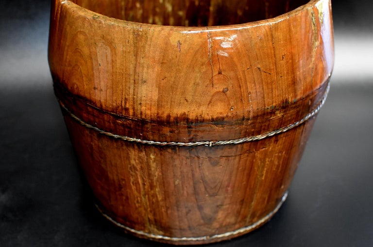 Antique Chinese Water Basket at 1stDibs