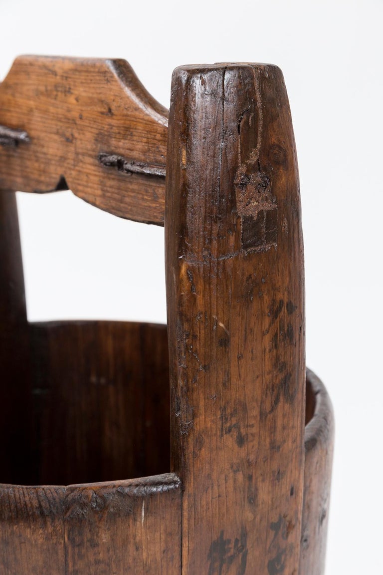 Antique Chinese Water Bucket, Early 20th Century For Sale at 1stDibs