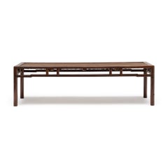 Antique Chinese Woven Top Jichimu Daybed, 19th Century