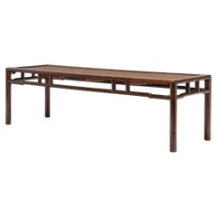 Antique Chinese Woven Top Jichimu Daybed, 19th Century