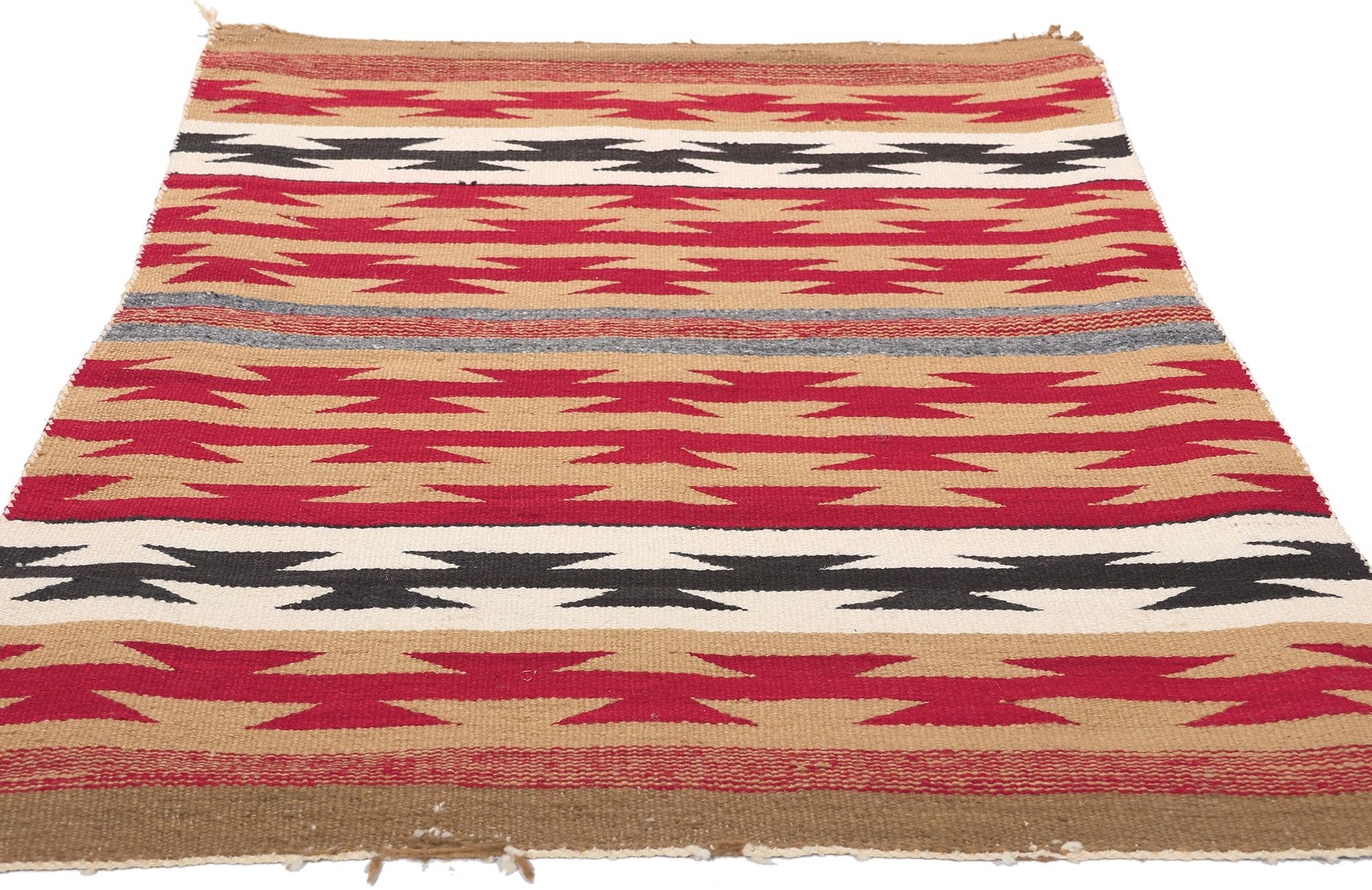 Antiker Chinle-Navajo-Teppich im Southwest-Stil der amerikanischen Ureinwohner (Handgewebt) im Angebot