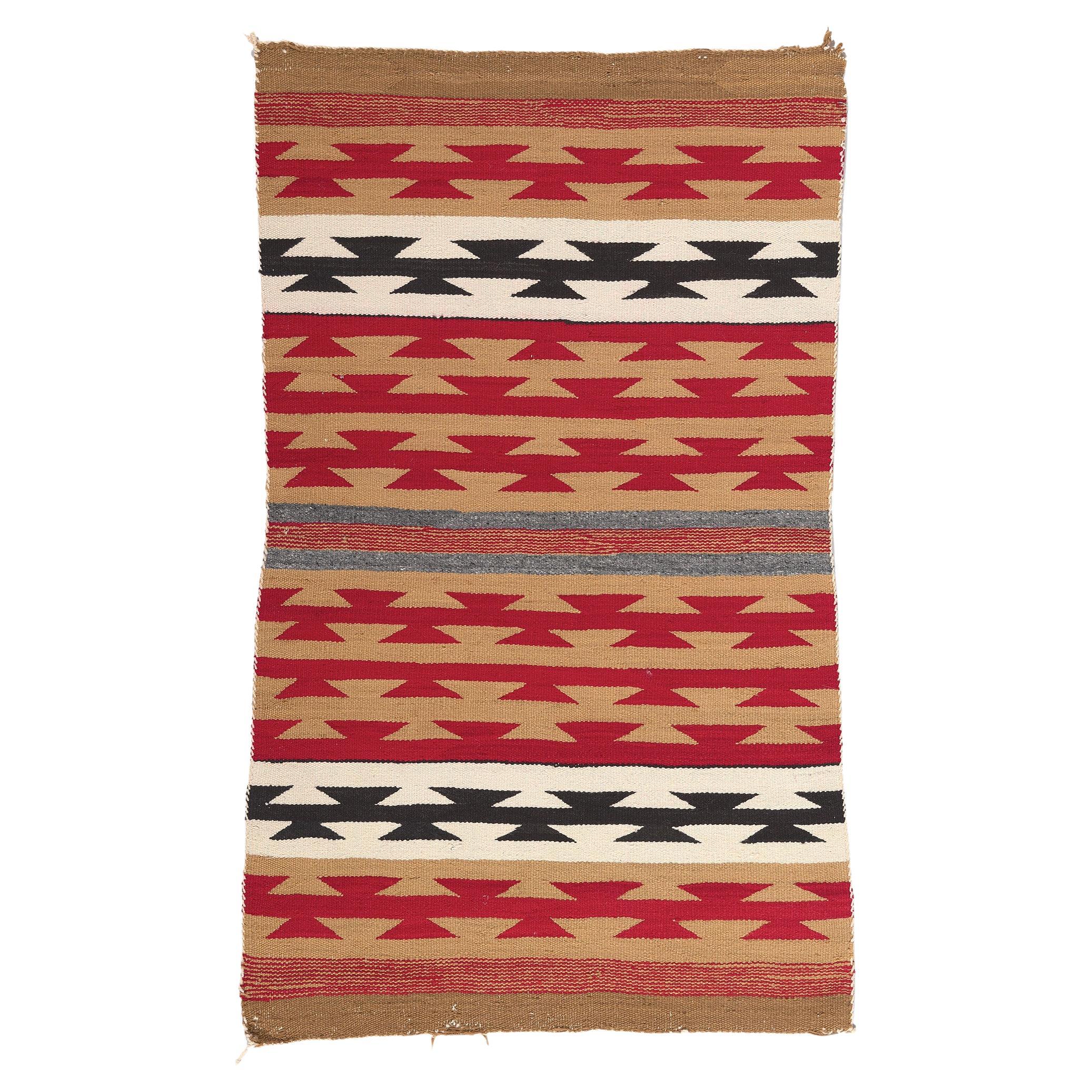 Antique Chinle Navajo Rug, Southwest Style Meets Native American