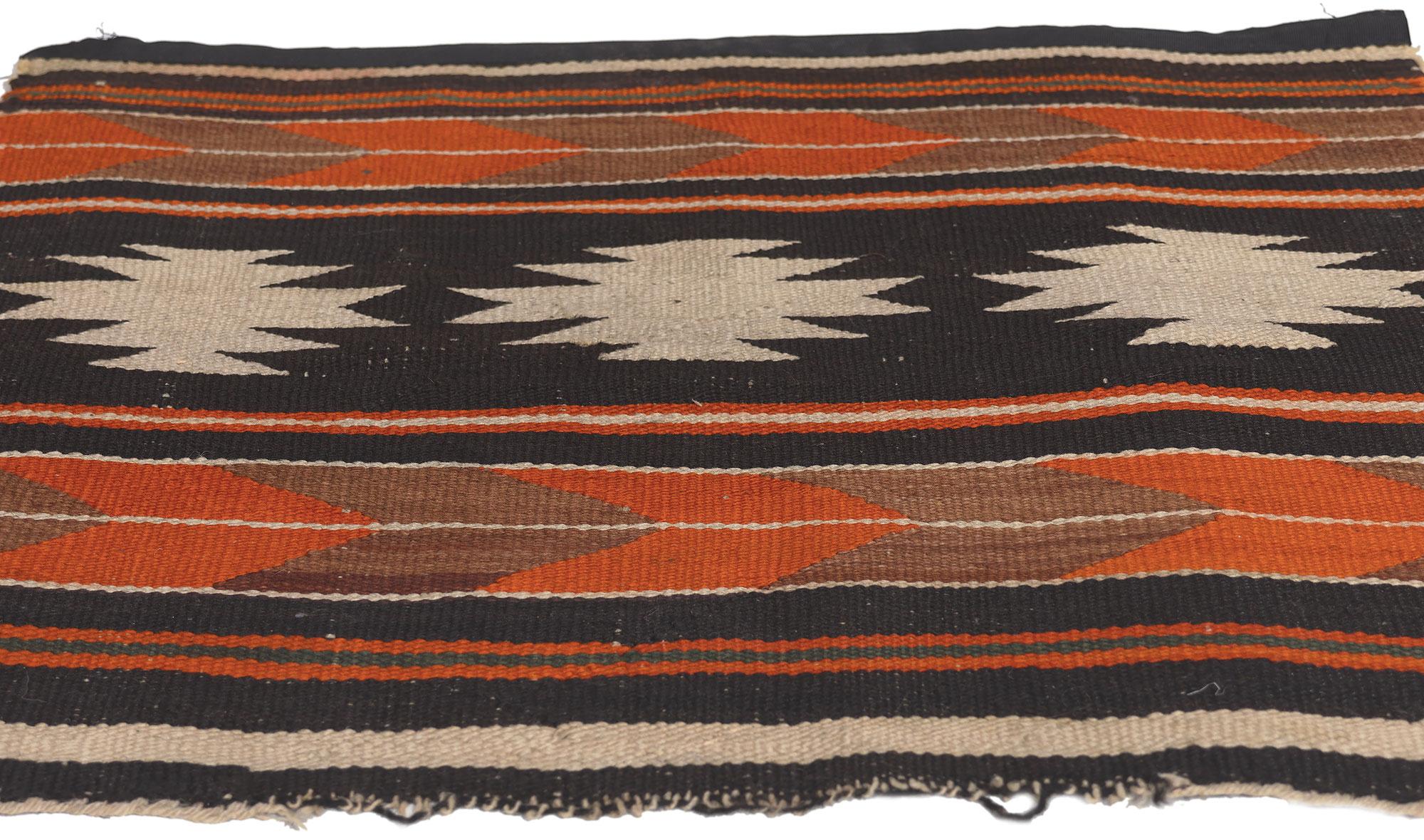 American Antique Chinle Navajo Rug, Southwestern Chic Meets Luxury Lodge For Sale
